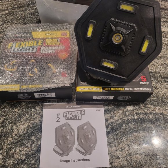 Bell + Howell Flex Light 2 boxes in Box! Mult-Light LED As seen on on TV - Picture 2 of 5